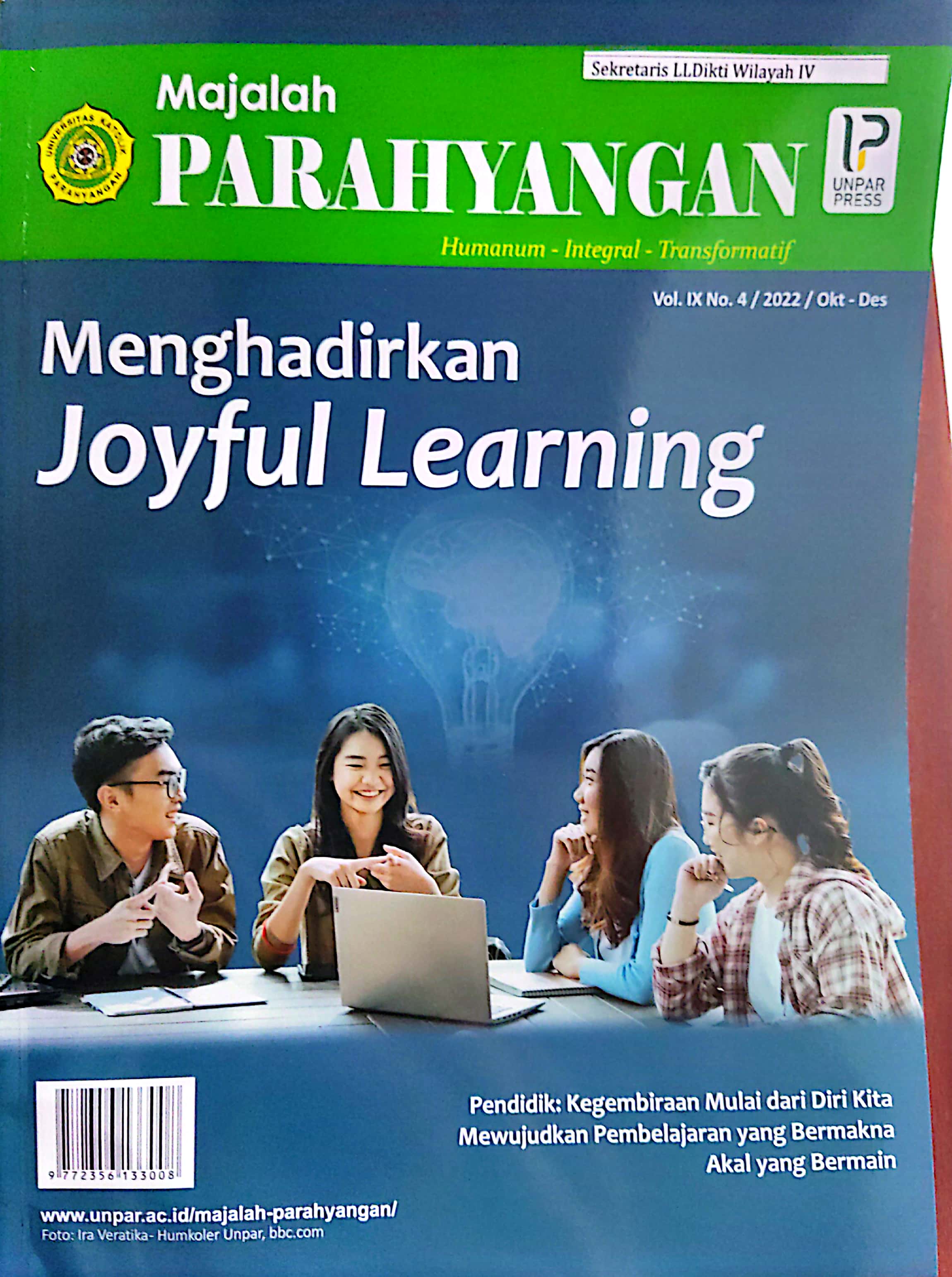 Majalah Parahyangan : Menghadirkan Joyful Learning