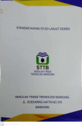 STANDAR IKATAN STUDI LANJUT DOSEN