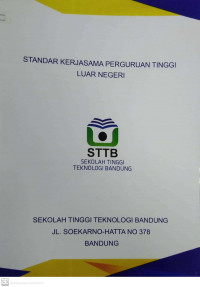 STANDAR KERJASAMA PERGURUAN TINGGI LUAR NEGERI