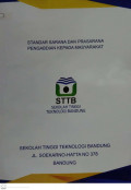 STANDAR SARANA DAN PRASARANA PENGABDIAN KEPADA MASYARAKAT