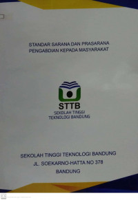 STANDAR SARANA DAN PRASARANA PENGABDIAN KEPADA MASYARAKAT