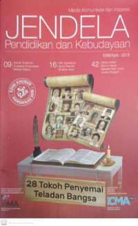 JENDELA PENDIDIKAN DAN KEBUDAYAAN EDISI XXXIII, APRIL 2019