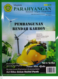 MAJALAH PARAHYANGAN EDISI 2019 KUARTAL IV/ OKTOBER-DESEMBER VOL. VI NO. 4