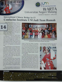 WARTA UNIVERSITAS NEGERI MALANG NOMOR 97 TAHUN APRIL 2014