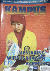 AKADEMISI DAN MAHASISWA BERPRESTASI 2009 KAMPUS MEDIA INFORMASI MASYARAKAT PERGURUAN TINGGI NO. 3/VOL. 1/AGUSTUS 2009