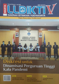 MAJALAH DISKRESI UNTUK DINAMISASI PERGURUAN TINGGI KALA PANDEMI VOL XI NO 1