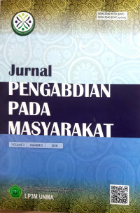 JURNAL PENGABDIAN PADA MASYARAKAT: VOL. 3 NOMOR 2