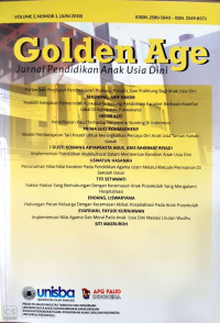 GOLDEN AGE: VOLUME 2 NOMOR 1