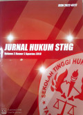 JURNAL HUKUM STHG: VOLUME 2 NOMOR 2