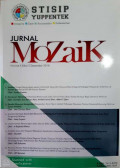JURNAL MOZAIK: VOLUME X EDISI I