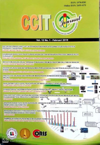 CCIT CREATIVE COMMUNICATION AND INNOVATIVE TECHNOLOGY: VOLUME 12 NOMOR 1