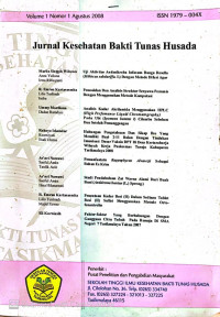 JURNAL KESEHATAN BAKTI TUNAS HUSADA: VOLUME 1 NOMOR 1