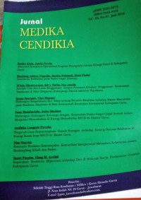 JURNAL MEDIKA CENDIKIA VOLUME 05 NOMOR 01