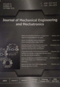 JOURNAL OF MECHANICAL ENGINEERING AND MECHATRONICS: VOLUME 1 NOMOR 2
