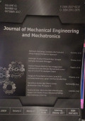 JOURNAL OF MECHANICAL ENGINEERING AND MECHATRONICS: VOLUME 2 NOMOR 2