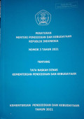 Peraturan Menteri Pendidikan dan Kebudayaan Republik Indonesia Nomor 3 Tahun 2021 tata Naskah Dinas Kementerian Pendidikan dan Kebudayaan