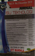 JURNAL ISU TEKNOLOGI: VOLUME 14 NOMOR 2