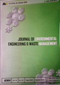JOURNAL OF ENVIRONMENTAL ENGINEERING & WASTE MANAGEMENT VOLUME 3 NOMOR 2