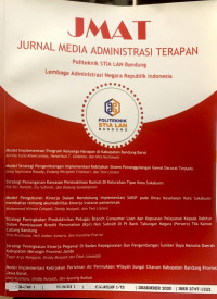 JMAT: JURNAL MEDIA ADMINISTRASI TERAPAN VOLUME 1 NOMOR 1