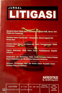 JURNAL LITIGASI: VOLUME 17 NOMOR 2