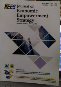 JOURNAL OF ECONOMIC EMPOWERMENT STRATEGY: VOLUME 3 NOMOR 1