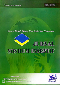 JURNAL SOSHUM INTENSIF: VOLUME 2 NOMOR 1